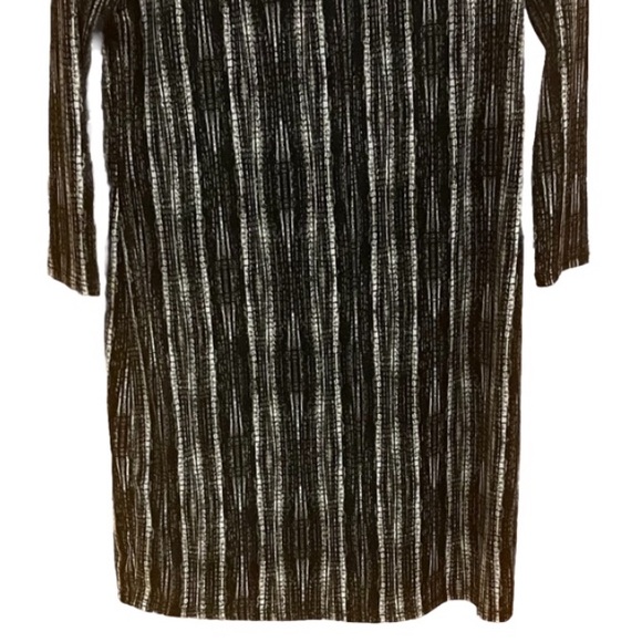 BCBGMAXAZRIA Striped Dress 3/4 Size XS - Picture 3 of 6